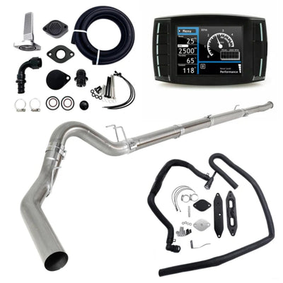 All - in - One DPF Delete & Tuner Kit for 6.7L Powerstroke 2011 - 2019 Ford F250/F350