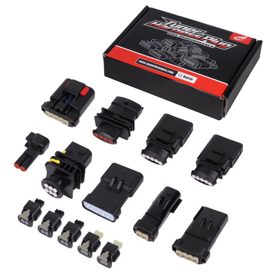 Shibby Engineering Tuner Harness Plug Kit for 6.7L Cummins Dodge RAM 2500 3500 (2019-2024) complete kit overview