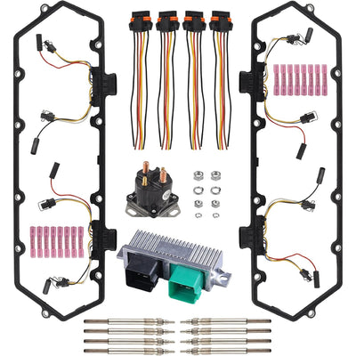 - 7.3L Powerstroke Glow Plug Kit for 1994-1997 Ford F250/E350