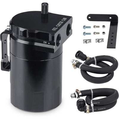 Oil Catch Can Separator Mounted on 2011 - 2021 F150 Engine