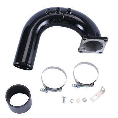 2003 - 2007 Dodge Ram 5.9L Cummins with 3" High - Flow Intake Elbow Tube Installed