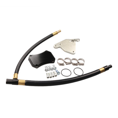 EGR Valve Cooler Delete Kit Fits for Chevy Silverado GMC Sierra 2500 3500 HD LML V8 6.6 Duramax 2011-2015 EGR Performance