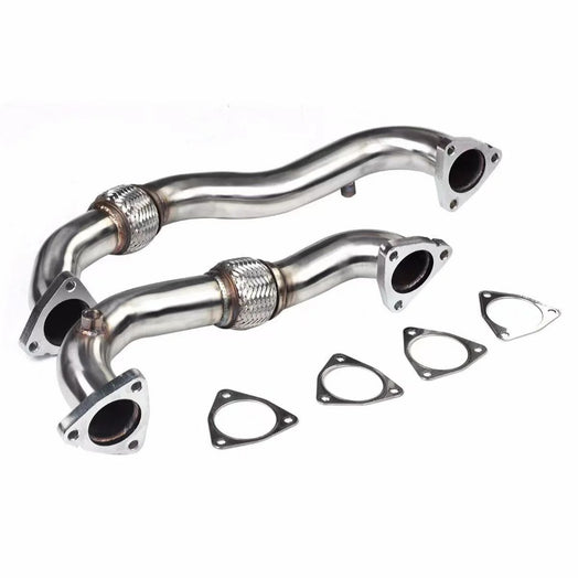 2008 - 2010 6.4L Ford Powerstroke F250 F350 EGR Performance Exhaust Up - Pipe