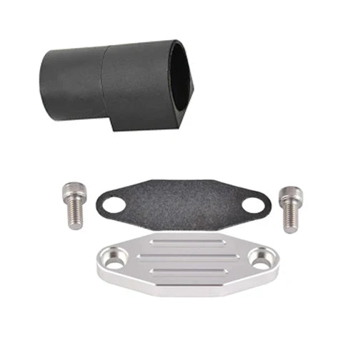 EGR Valve Delete Kit & Exhaust Header Manifold for 5.8L V8 OHV Ford F150 F250 Bronco (1987-1996)