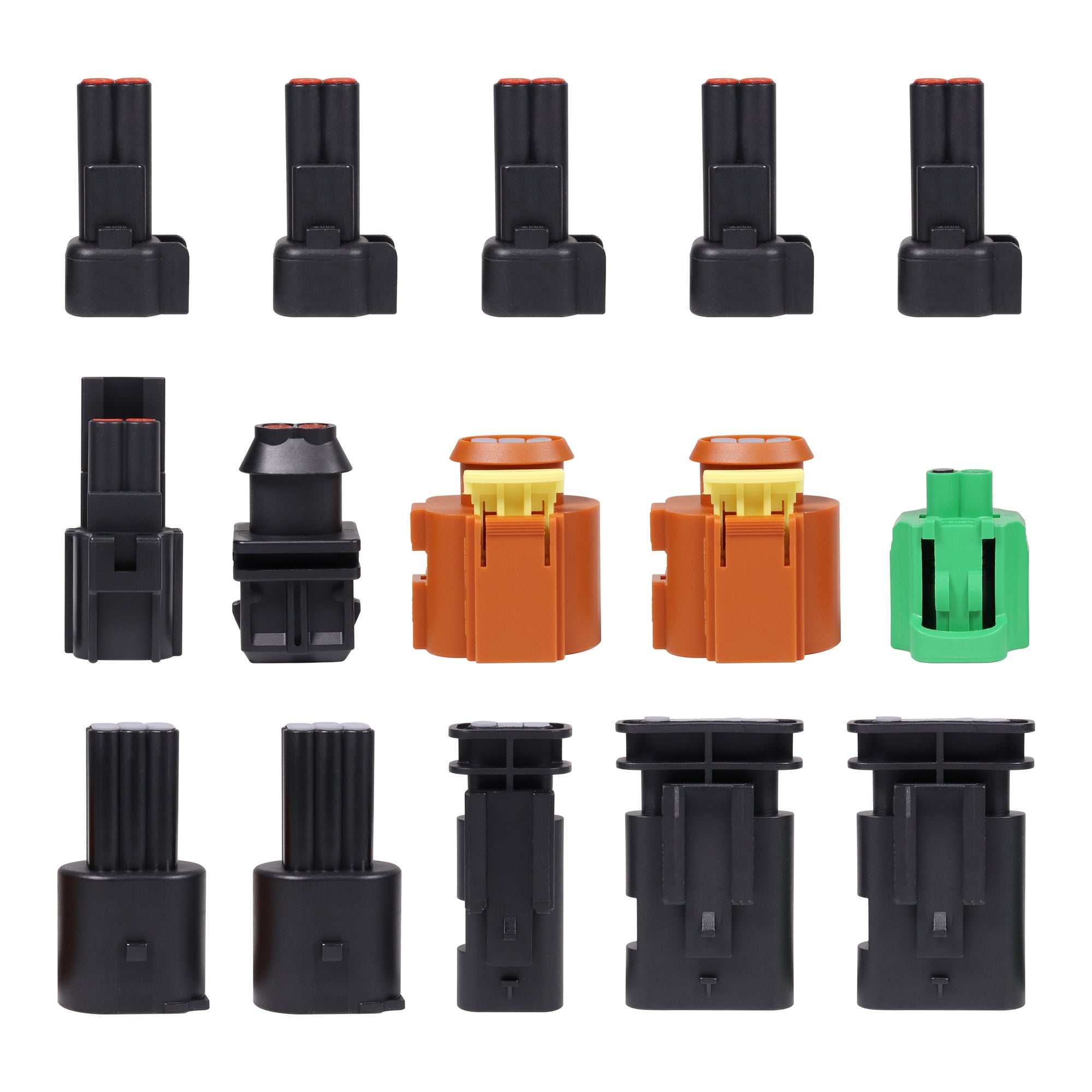 Off-road performance tuner harness plug kit for 2017-2019 Ford F250 F350 6.7L Powerstroke, durable replacement plugs