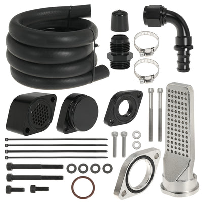 2011-2023 Ford 6.7L Powerstroke CCV PCV Reroute Kit full set