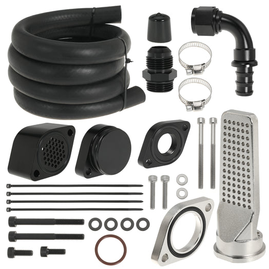 2011-2023 Ford 6.7L Powerstroke CCV PCV Reroute Kit full set