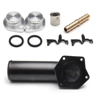 2008 - 2010 6.4L Ford F250 - F550 EGR Valve Cooler Delete Kit Components