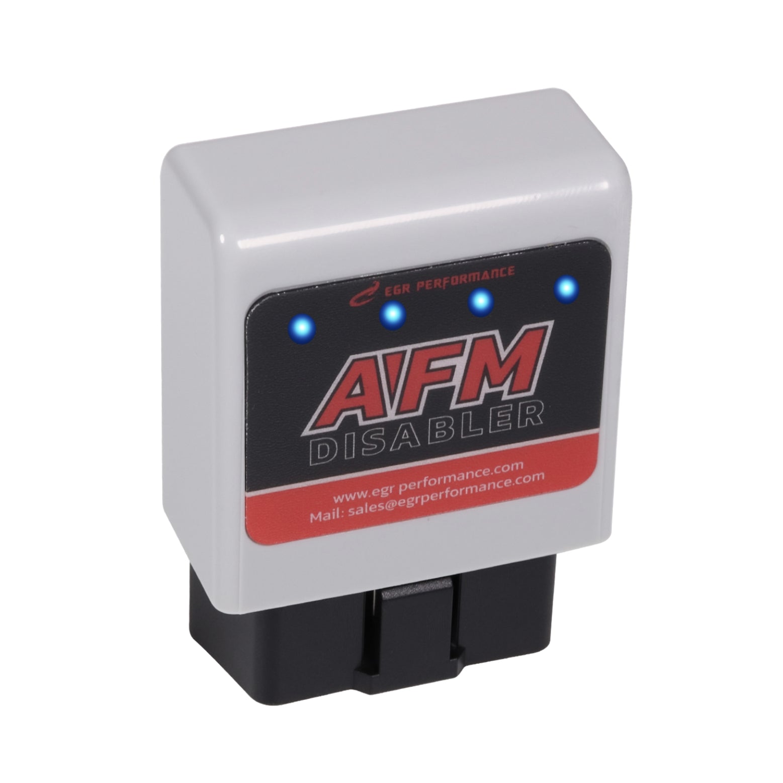 OBD-II plug-in AFM DFM Disabler for 2005-2020 GM Chevy GMC Cadillac V6 V8 engines, main product front view