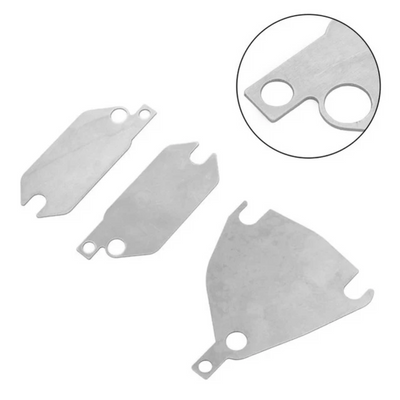 EGR Pressure Delete Plate Set for 2011 - 2016 6.6L Duramax Chevrolet Silverado