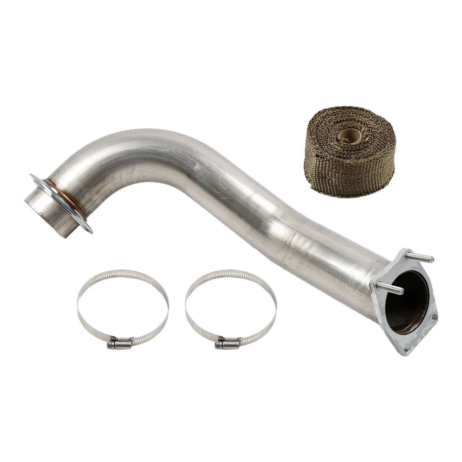 3.5 - inch Stainless Steel Downpipe for 2017 - 2023 6.6L Duramax L5P Chevy/GMC Trucks