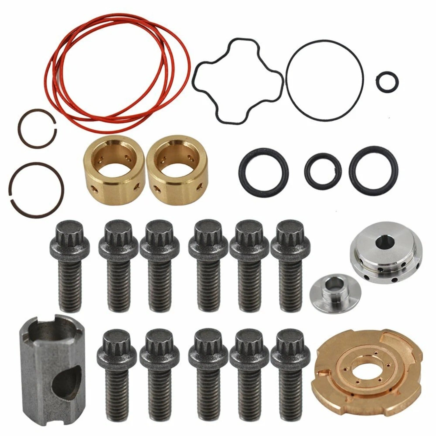 360° Upgraded Turbo Rebuild Kit for 1994 - 2003 7.3L Ford Powerstroke ...