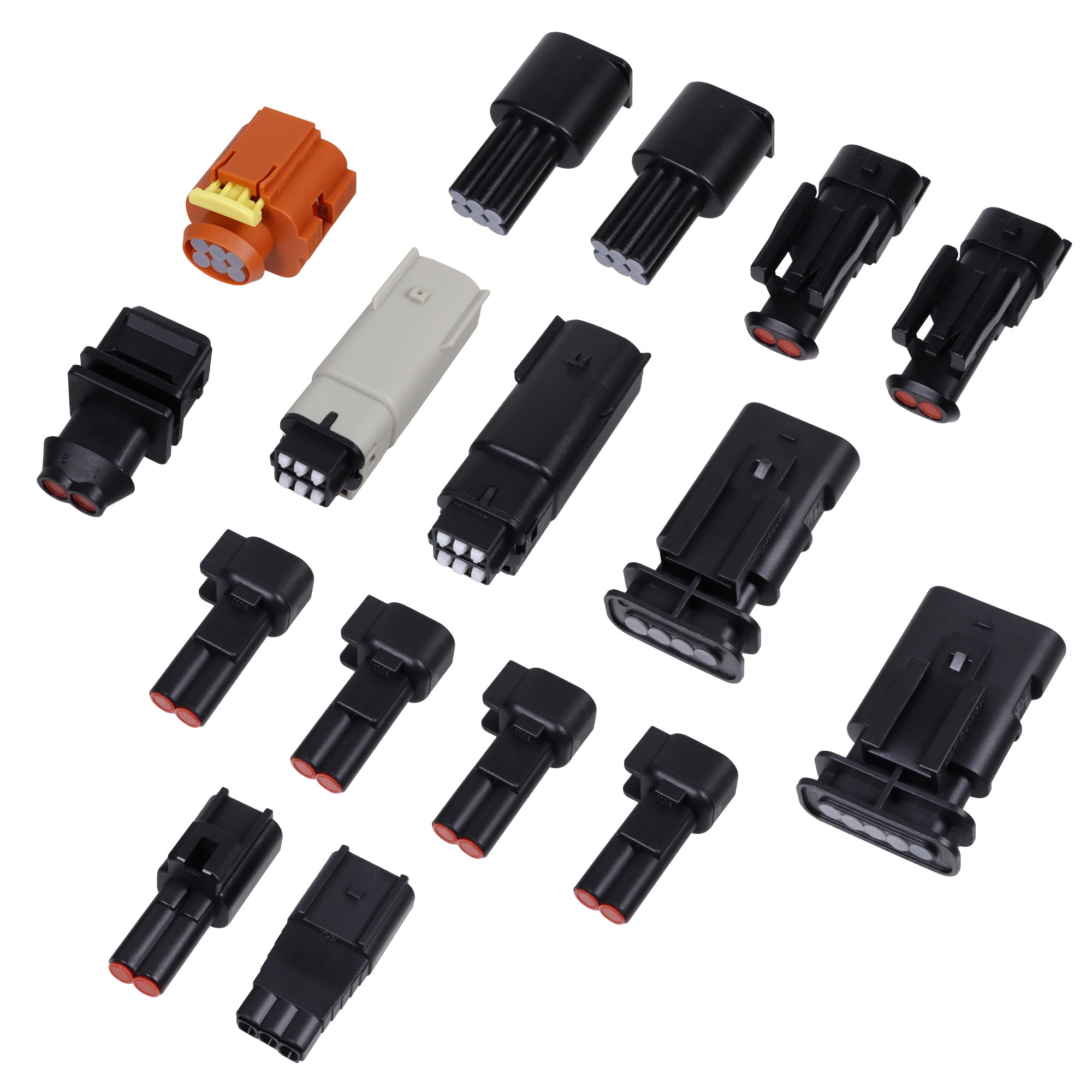 6.7L Powerstroke harness plug kit weather-sealed connectors for Ford F250 F350 2015-2016 off-road tuning