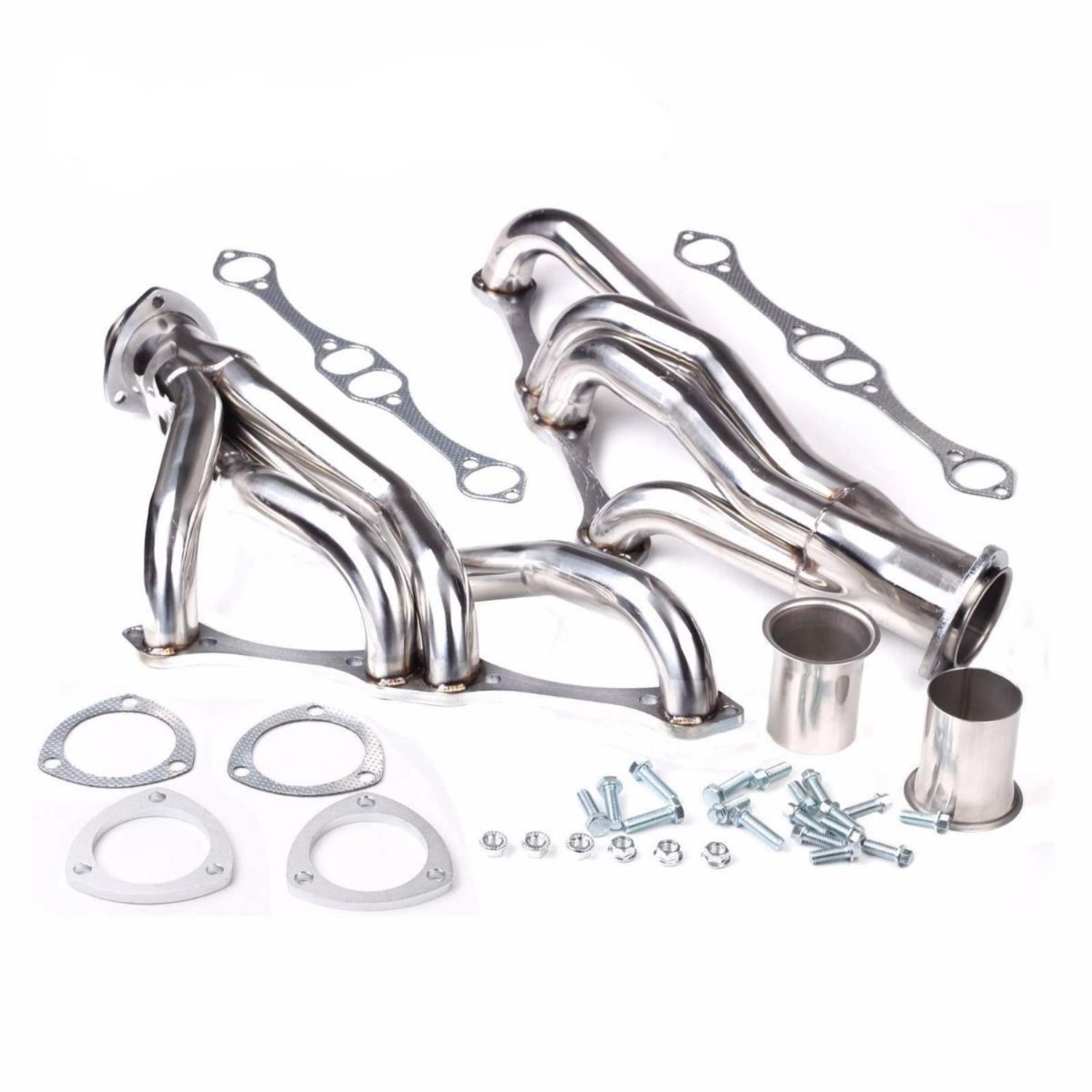 Exhaust Manifold Header for Chevy Small Block SB V8 262 265 283 305 327 350 400