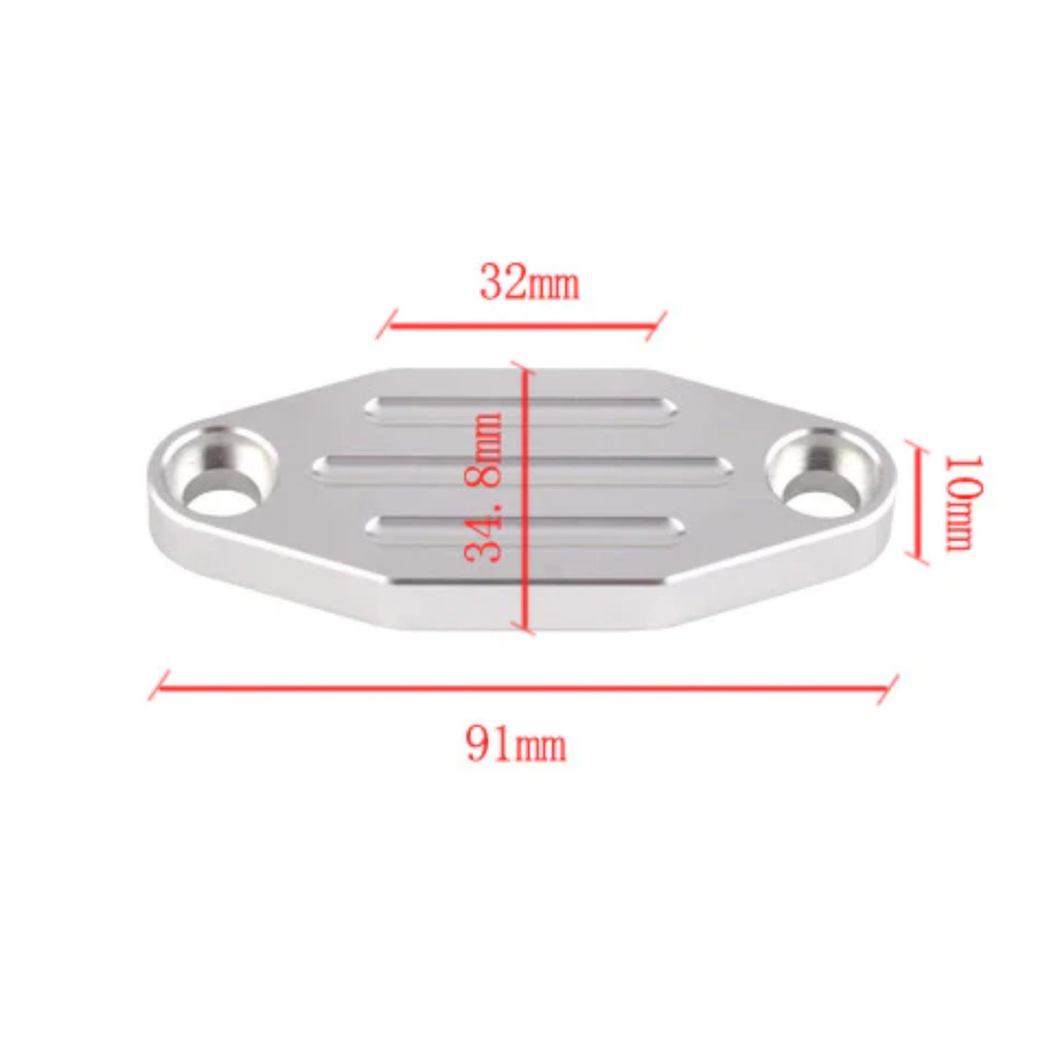 EGR Simulator Eliminator / Block Off Plate Kit for 1986-1995 Ford F150 F250 F350 Mustang Trucks