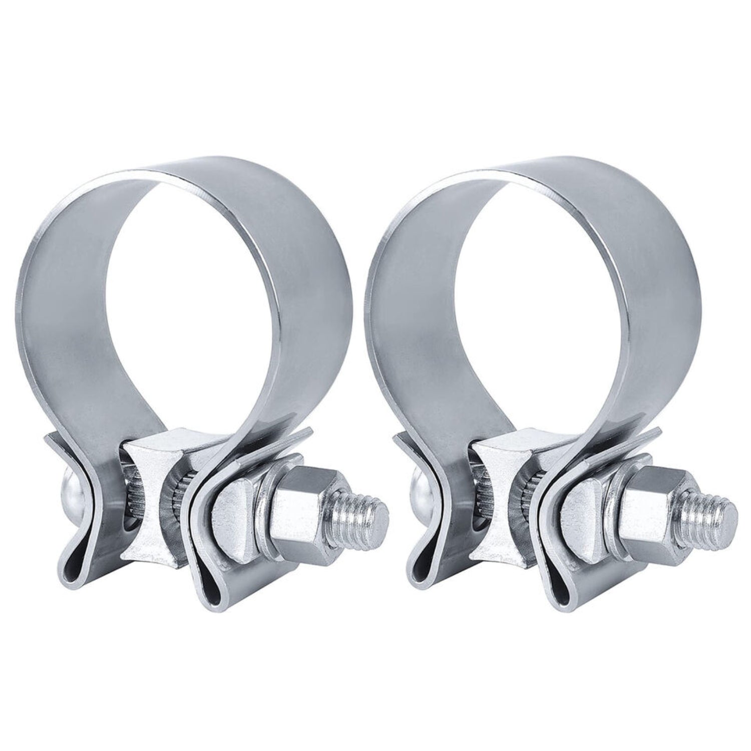 3" Inch Stainless Steel T409 Narrow Band Exhaust Clamps Seal Muffler 2PCS