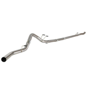 4" Down-pipe Back DPF Delete Race Pipe for 6.7L Powerstroke 2011-2022 Ford  F250 F350 (No muffler)