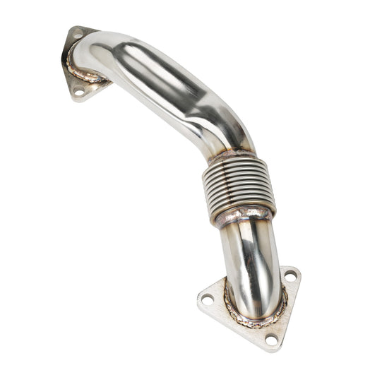 Bolt On Passenger Side up-Pipe w/ Gaskets For 2001 - 2016 6.6L Duramax Chevy Silverado 2500 3500 LB7 LLY LBZ LMM LML