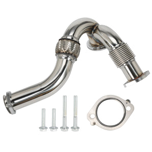 For 2003-2007 6.0L Powerstroke Ford F250-F550 Super Duty Turbocharger Y-Pipe Up-Pipe