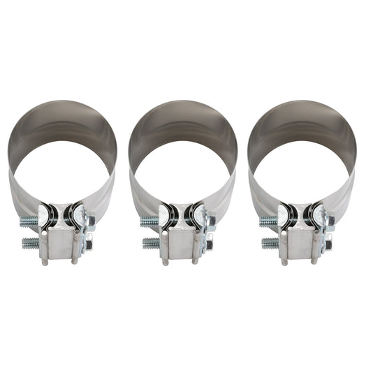 Muffler Delete Pipe Clamps for 6.0L Powerstroke 2003-2007 Ford F250 F350