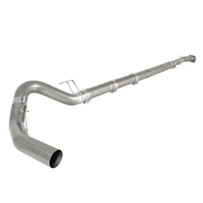5" Downpipe Back DPF Delete Pipe Installed on 2008 - 2010 6.4L Powerstroke F250
