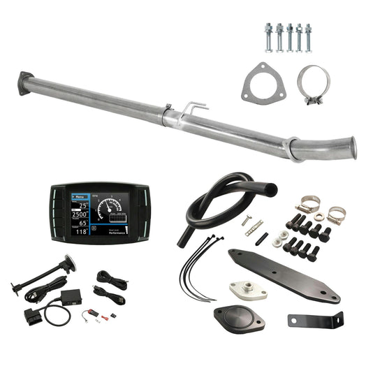 Ford 6.7L Powerstroke DPF Delete Kit SUS409 Stainless Steel Race Pipe EGR Performance 2011-2016 F250/F350