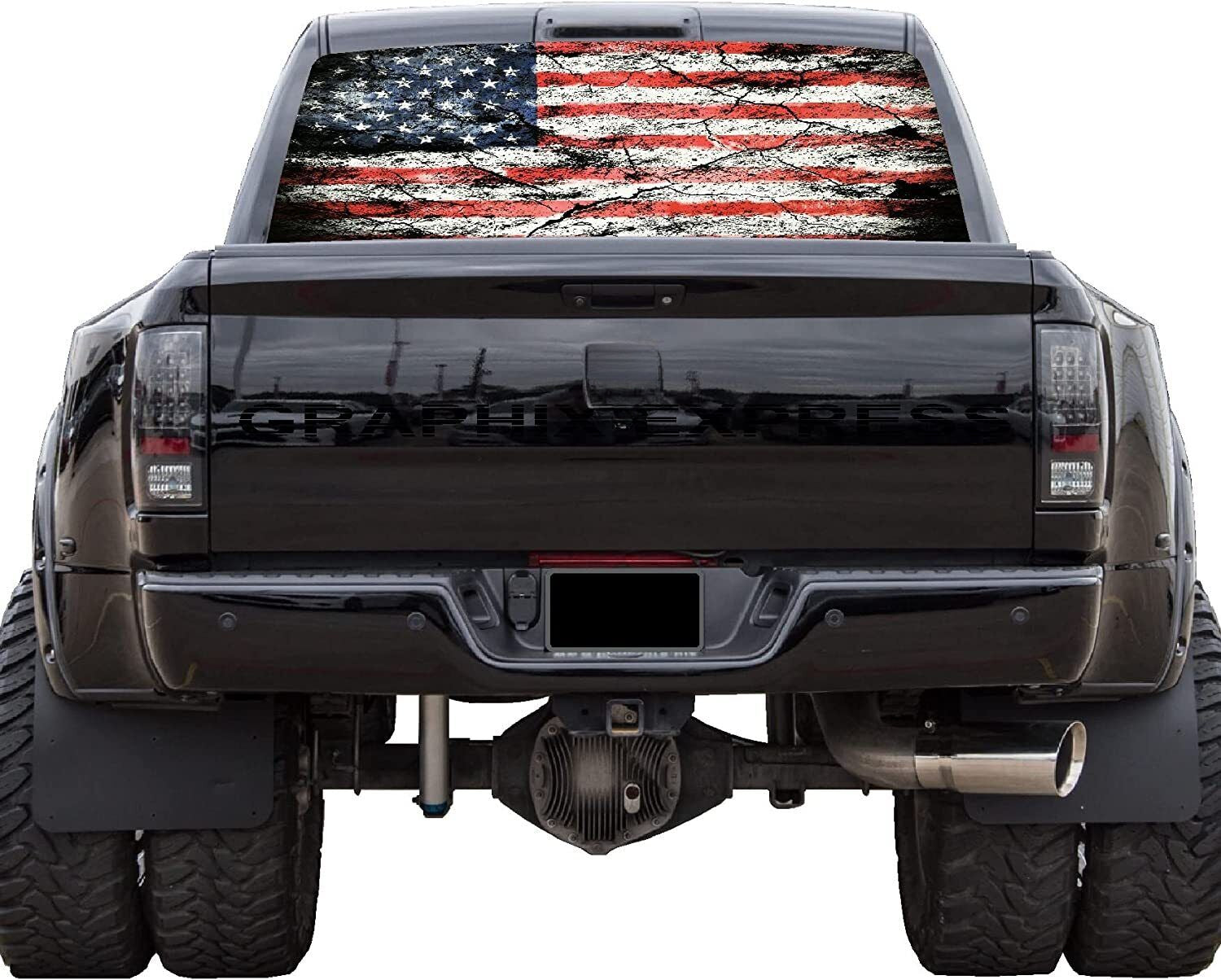 SEC10 Yukon Quarter Window Flag Decal; Blue CT20390 (21-26 Yukon) - Free Shipping SEC10 Yukon Quarter Window Flag Decal; Blue CT20390 (21-26 Yukon) - Free Shipping