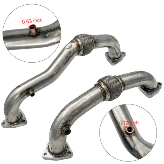Exhaust Up-Pipe for 2008-2010 6.4L Powerstroke Ford F250 F350
