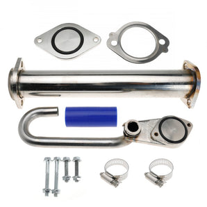 Ford 6.0L Powerstroke EGR Delete Kit 2003-2010 - Stainless Steel Bypass Upgrade for F250/F350