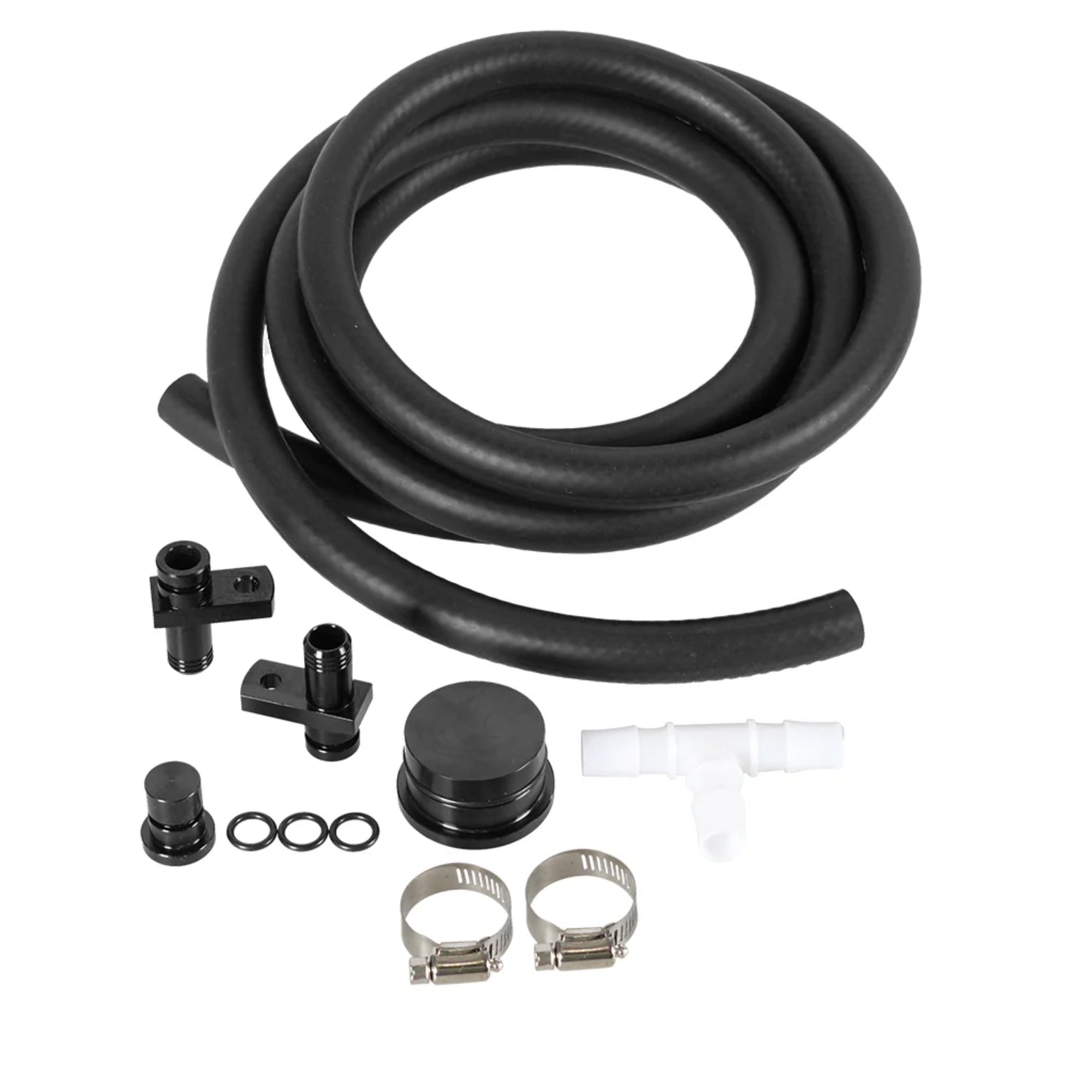 CCV PCV Reroute Kit Generic for 2004-2010 Chevrolet GMC 6.6L Duramax Diesel Turbo Piping Kit