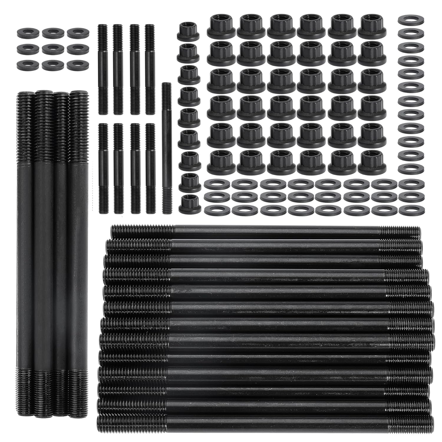 Cylinder Head Stud Replacement Kit Replace 250-4301 for Ford 6.7L Powerstroke 2011-2019, 220000 PSI