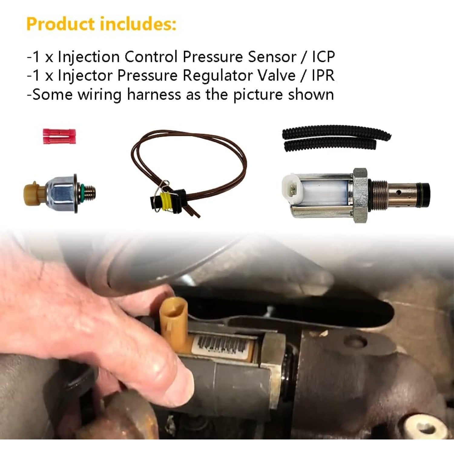EGR IPR Valve with ICP Sensor for 6.0L Powerstroke Ford F450 (2003-2010)