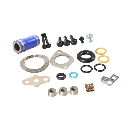 6.0L Powerstroke Inlet Manifold Gasket Set & Blue Hose