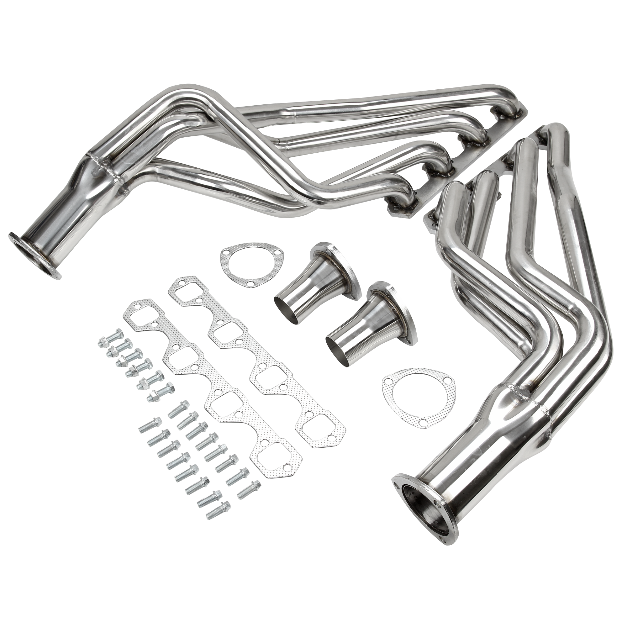 Stainless Steel Shorty Exhaust Manifold Headers For Chevy 396 402 427 454 502 BBC Camaro Chevelle