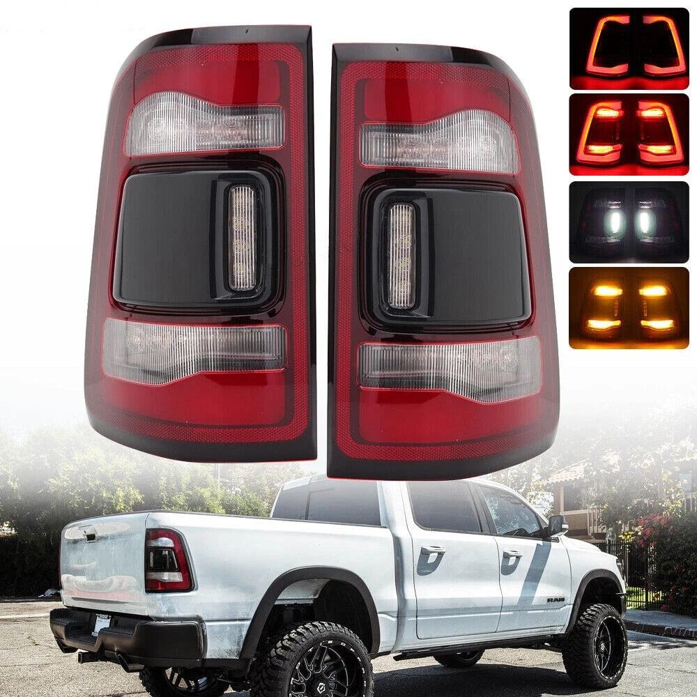 LED Left Right Tail Light For Dodge RAM 1500 2019 2020 2021 2022 LED R ...