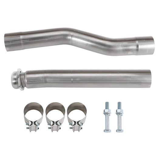 Muffler Delete Pipe Clamps for 2003 - 2007 6.0L Ford F250/F350 Truck