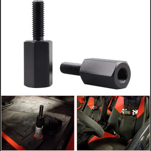 Can-Am Maverick X3 Seat Riser Black Sold in Pairs Fit for All Years, Lift Up UTV Seat