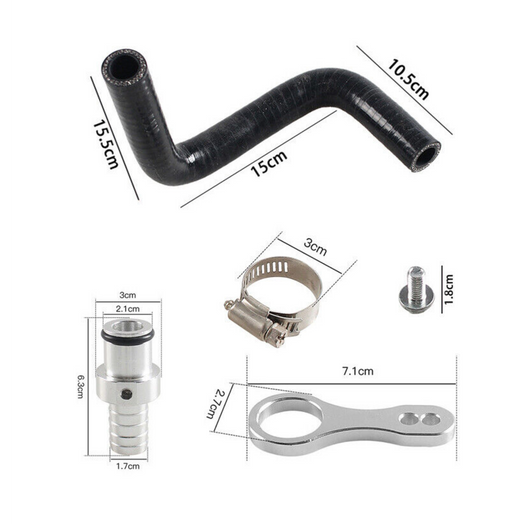 Coolant Hose Barb Adapter Leaking Repair Kit for 2009-2019 6.7L Cummins Dodge Ram