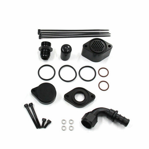 Corrosion-Resistant Aluminum Plug and Baffle for 6.7 Powerstroke CCV Delete