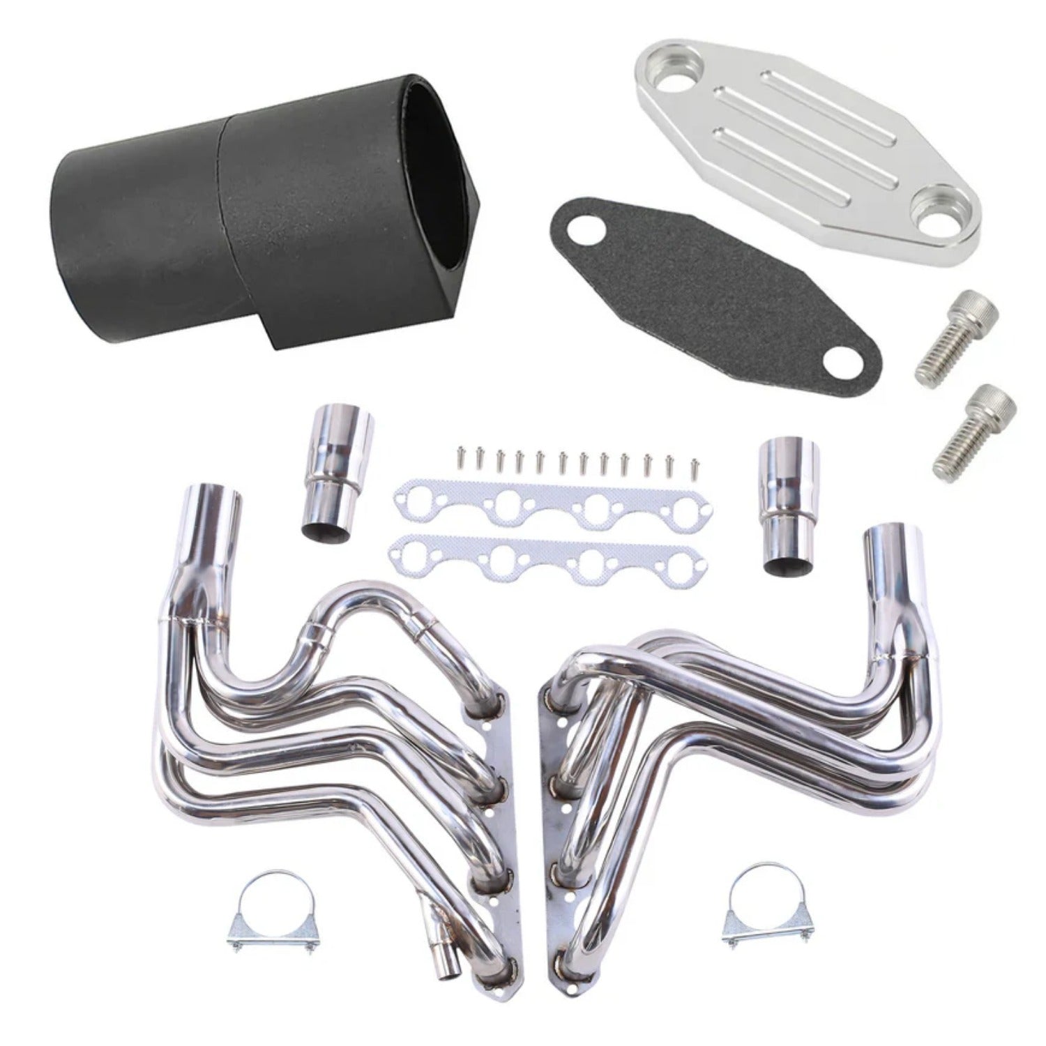 Maxport Stainless Steel Exhaust Header Kit For 1987-1995 Ford F150/Bronco 5.8L V8