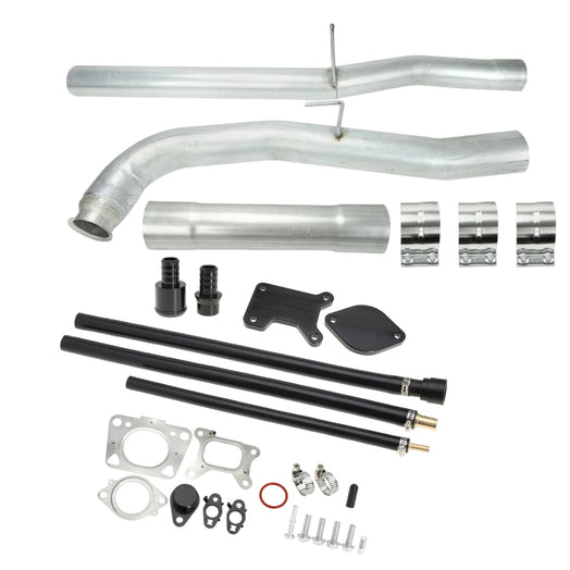 4 inch DPF Delete Pipe for 2017 - 2022 6.6L Duramax L5P Trucks