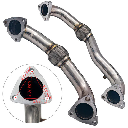 Exhaust Up-Pipe for 2008-2010 6.4L Powerstroke Ford F250 F350