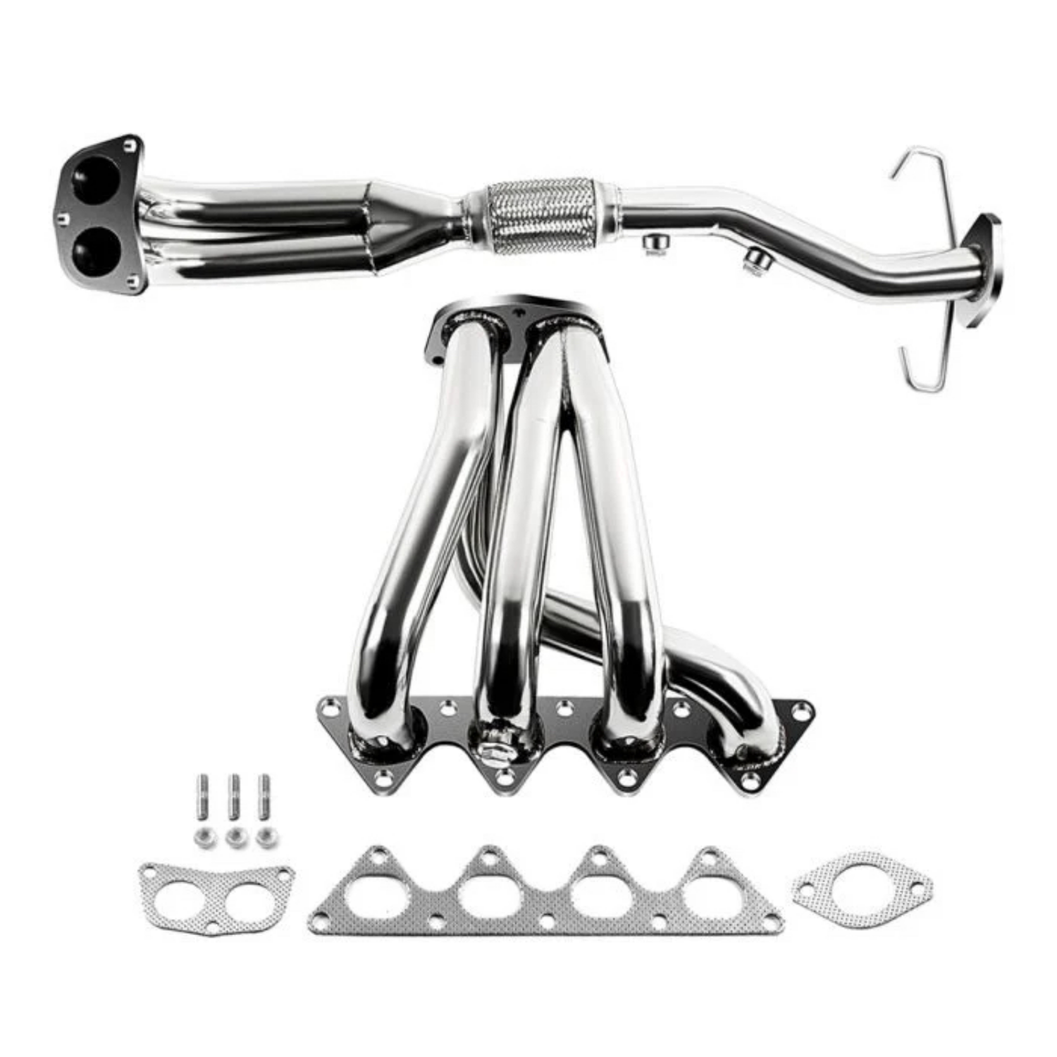Header Module Mitsubishi Exhaust Manifold Header for 2002-2007 Mitsubishi Lancer 2.0L 4-2-1 ...