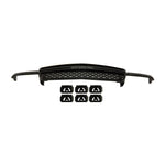 Grille For 2003-06 Silverado 2500 HD and 1500 HD Textured Black Shell and Insert