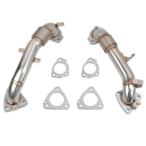 For 2017-2023 6.6L Duramax L5P Exhaust Up-Pipe Chevy Silverado GMC Sirra 2500 3500