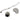 Close up of three bolt flange connection points 5 inch exhaust pipe for 6.6L Duramax GMC 2500 3500 2015.5 to 2016