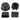 Full unit shot tailgate hinge pivot bushing insert kit for Ford and Dodge Ram 1987 to 2006