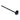 Front view window crank roller nut installation and removal tool for GM vehicles 1960s to 1980s