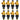 Fuel Injector Set for 4.6L 5.0L 5.4L 5.8L V8 Ford F150 F250 F350 1991 to 2003 - image 14