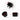 Front view tailgate hinge pivot bushing insert kit for Ford and Dodge Ram 1987 to 2006
